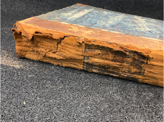 Antique Bound Volume of the Sydney Morning Herald - 1/1860