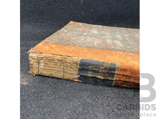 Antique Bound Volume of the Sydney Morning Herald - 2/1865