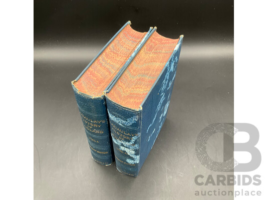 Macaulay's History of England, ''Popular Edition'', Published by Longmans & Co., Two Volumes - Lot of 2