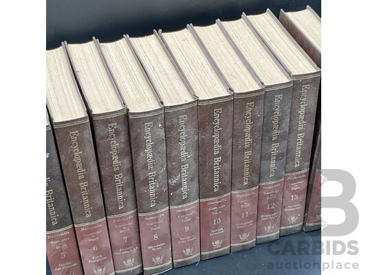 Encyclopaedia Britanica Volumes 5 to 14 - Lot of 10