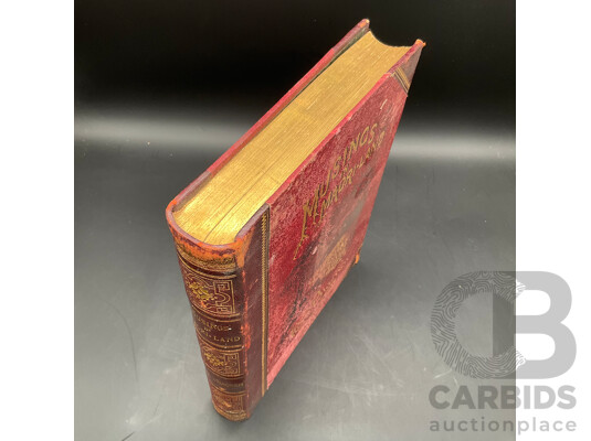 Antique Book, Musings in Maoriland, Thomas Braken, Published Arthur T Keirle, New Zealand, 1890, Gilt Embossed Hard Cover