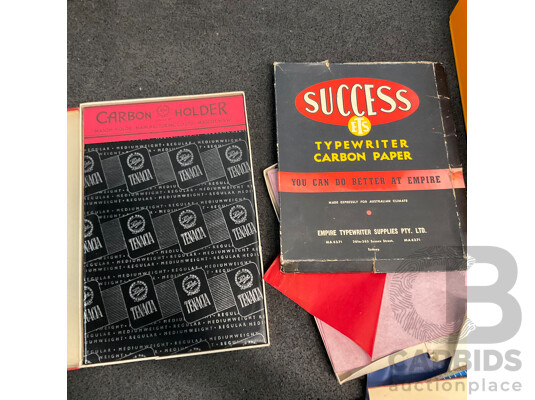 Assorted Vintage Office and Stationery Supplies