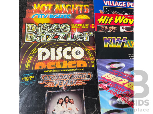 Retro Disco, Pop & Australian Compilation Collection – K-Tel, Polystar, ABBA, KISS & More – 11 LPs