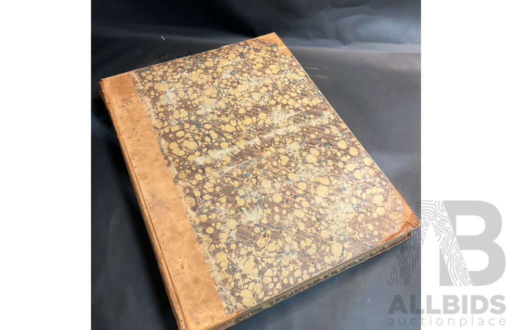 Antique Bound Volume of the Sydney Morning Herald, September - December, 1860