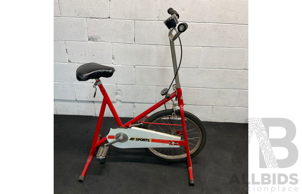 Vintage AP Sports Exercise Bike