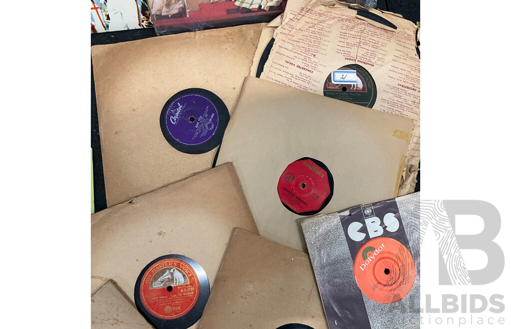 Collection of Vintage Vinyl LP Records - Lot of 24