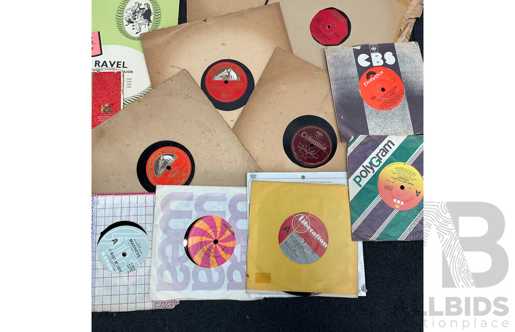 Collection of Vintage Vinyl LP Records - Lot of 24