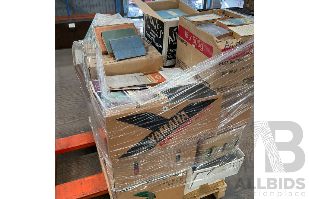One Full Pallet - Mystery Collection of Vintage Books