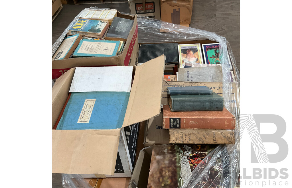 One Full Pallet - Mystery Collection of Vintage Books