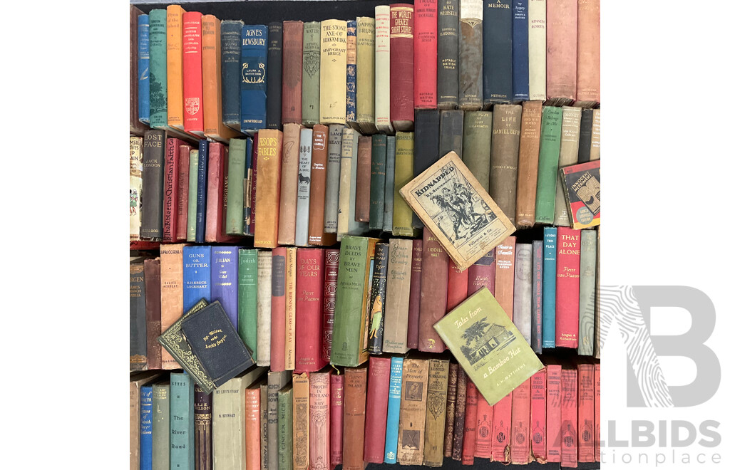 Collection of Vintage and Antique Books in Decorative Hardback