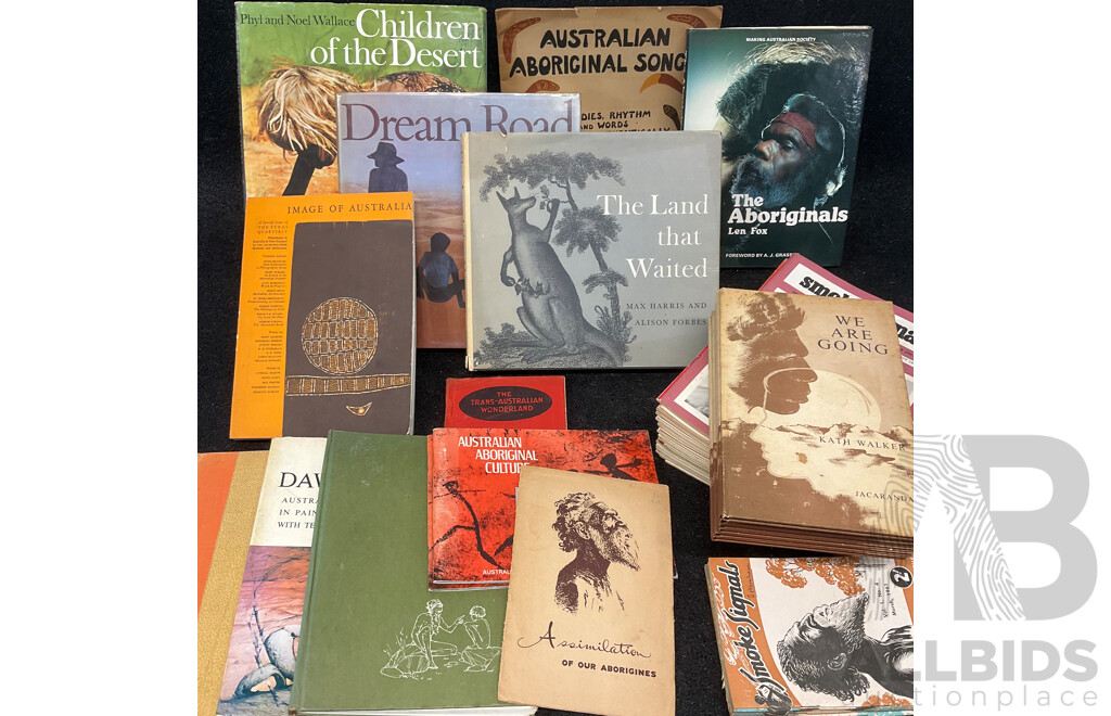 Collection of Books Focusing on Australian Aboriginal Culture, History and Society
