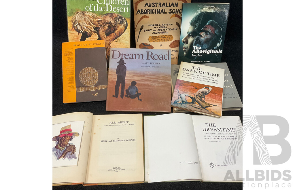 Collection of Books Focusing on Australian Aboriginal Culture, History and Society