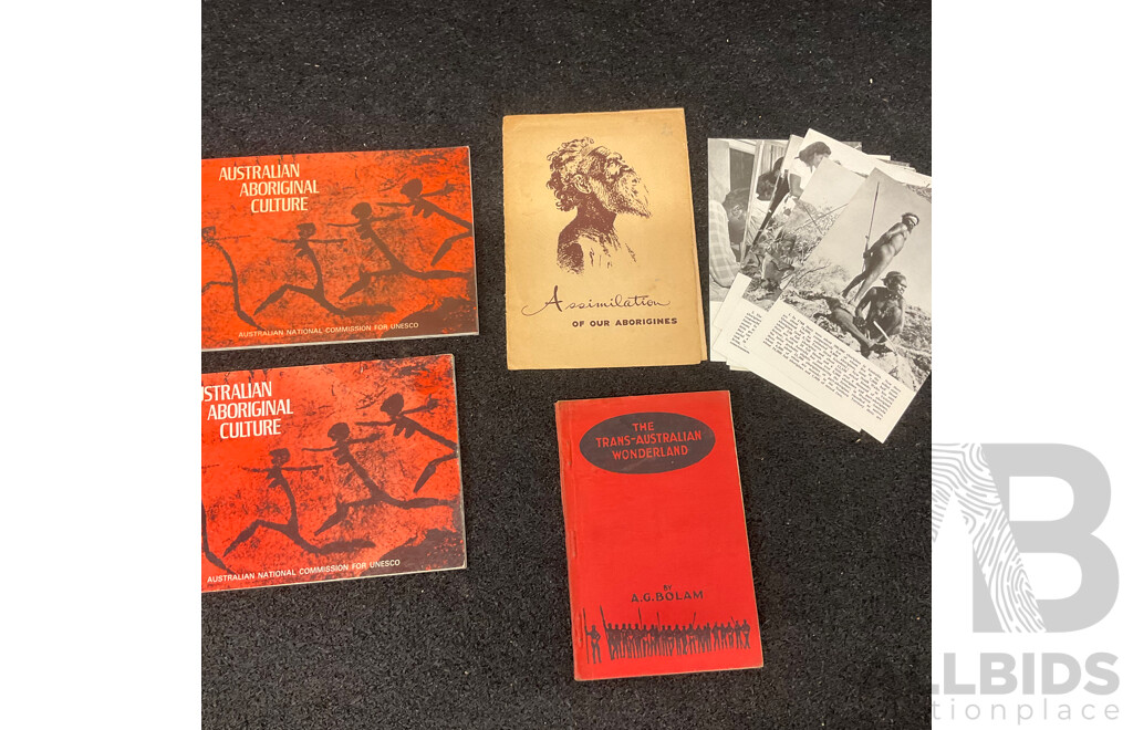 Collection of Books Focusing on Australian Aboriginal Culture, History and Society