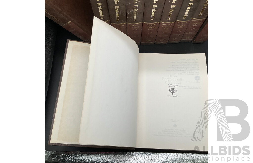 Encyclopaedia Britanica Volumes 5 to 14 - Lot of 10