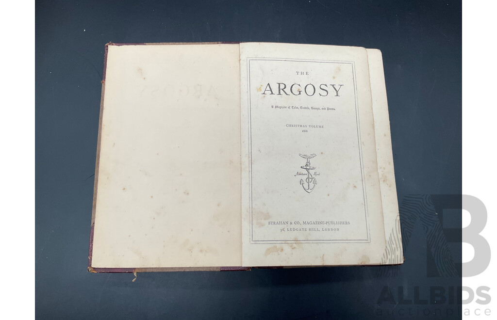 Assorted Antique Books, Including Faiths of the World. Vol I and II, Newtown's Works, the Argosy and Traite De Medicine Operatiore - Lot of 5