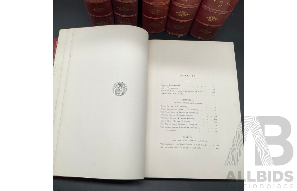 H.D. Trail SOCIAL ENGLAND Vol I. to VI.