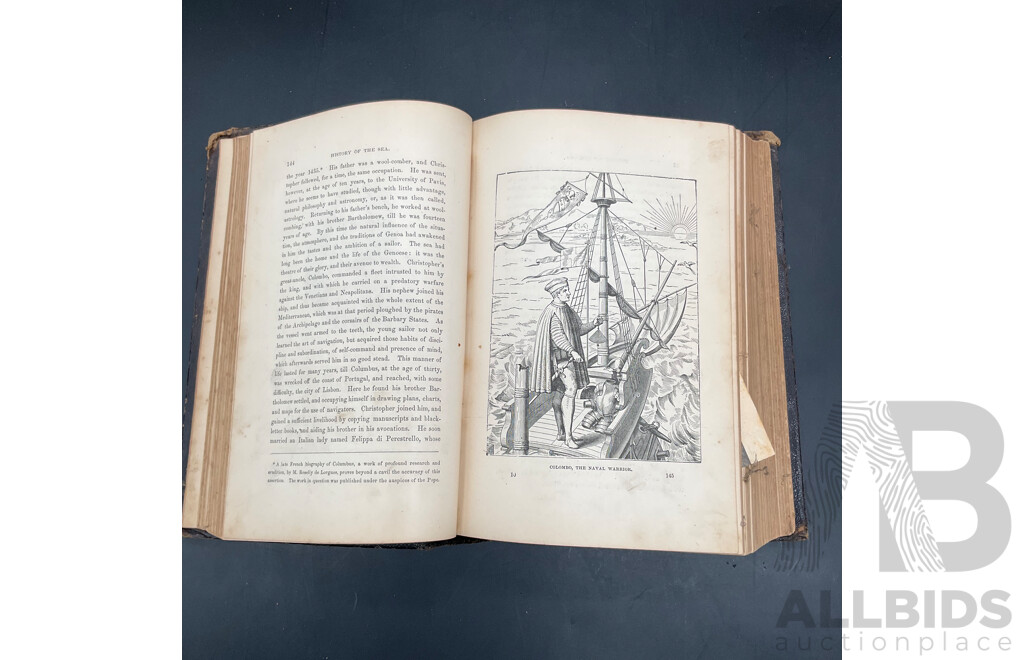 HISTORY of the SEA by Frank B. Goodrich