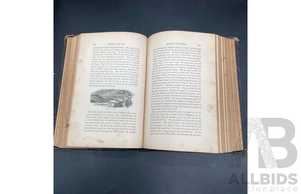 HISTORY of the SEA by Frank B. Goodrich