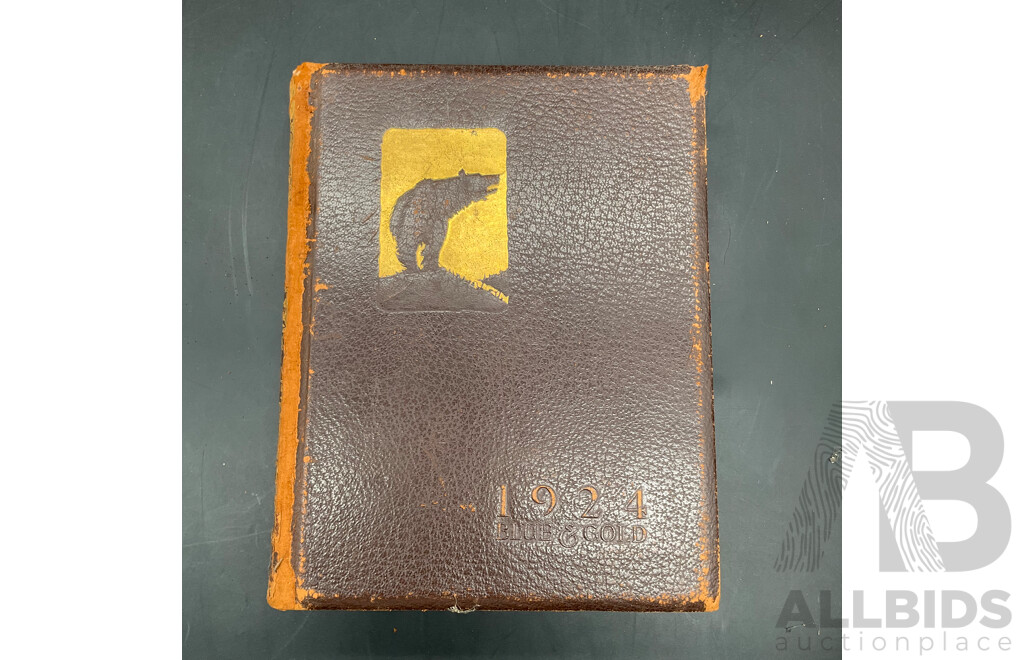 Volume 50 of the 1924 BLUE and GOLD YEARBOOK , Published by The Junior Class of The University of California, Berkeley