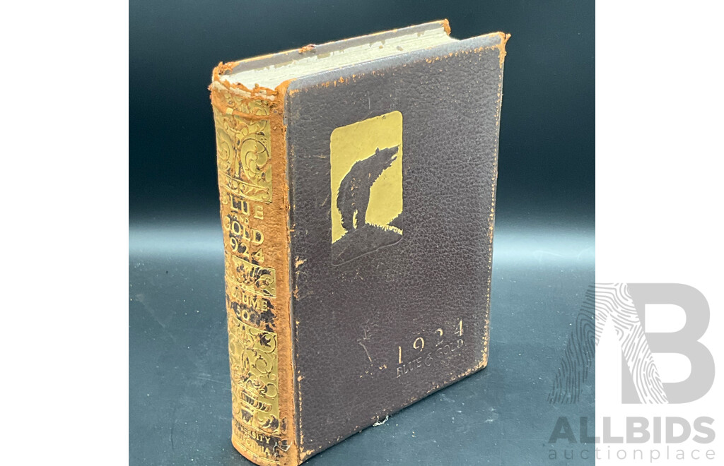 Volume 50 of the 1924 BLUE and GOLD YEARBOOK , Published by The Junior Class of The University of California, Berkeley