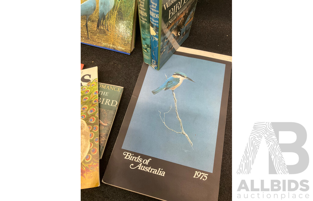 Collection of Vintage Books Focused on Birds, Pets and WildLife