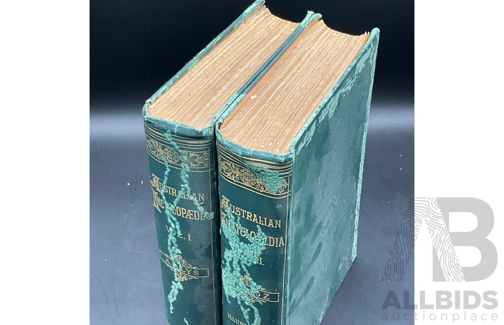 THE AUSTRALIAN ENCYCLOPAEDIA, Edited by Arthur Wilberforce Jose and Hebert James Carter, Vol. I - II