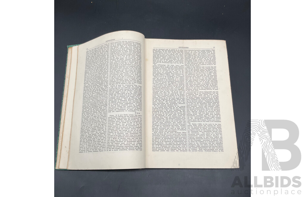THE AUSTRALIAN ENCYCLOPAEDIA, Edited by Arthur Wilberforce Jose and Hebert James Carter, Vol. I - II
