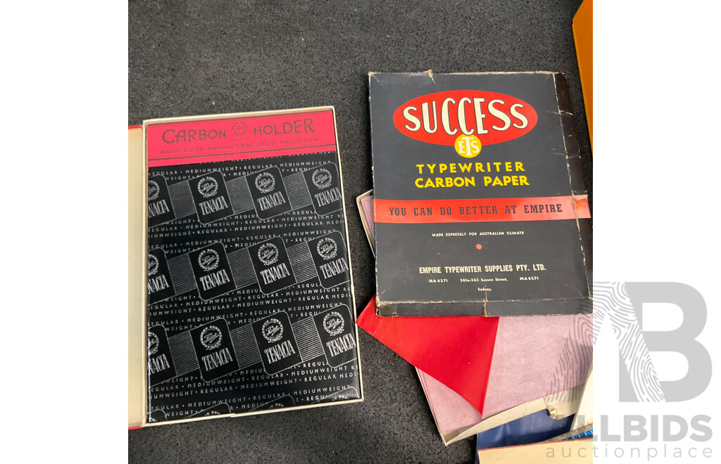 Assorted Vintage Office and Stationery Supplies