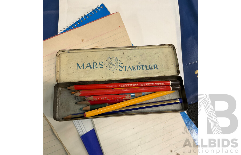 Assorted Vintage Office and Stationery Supplies
