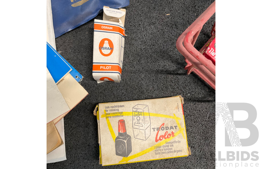 Assorted Vintage Office and Stationery Supplies