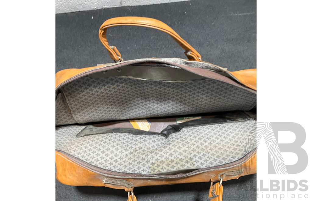Vintage Leather Bags - Lot of 2