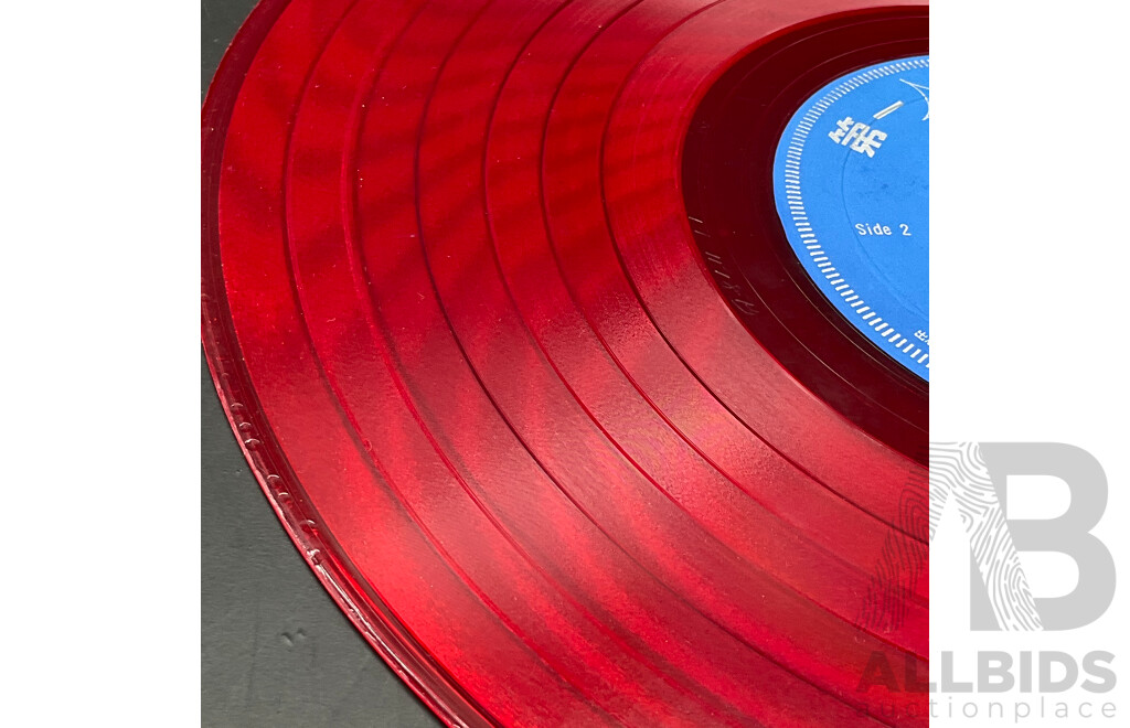 the Beatles – Help! Taiwanese Unofficial Reissue LP, First Record FL-1198, Translucent Red Vinyl, Circa 1967