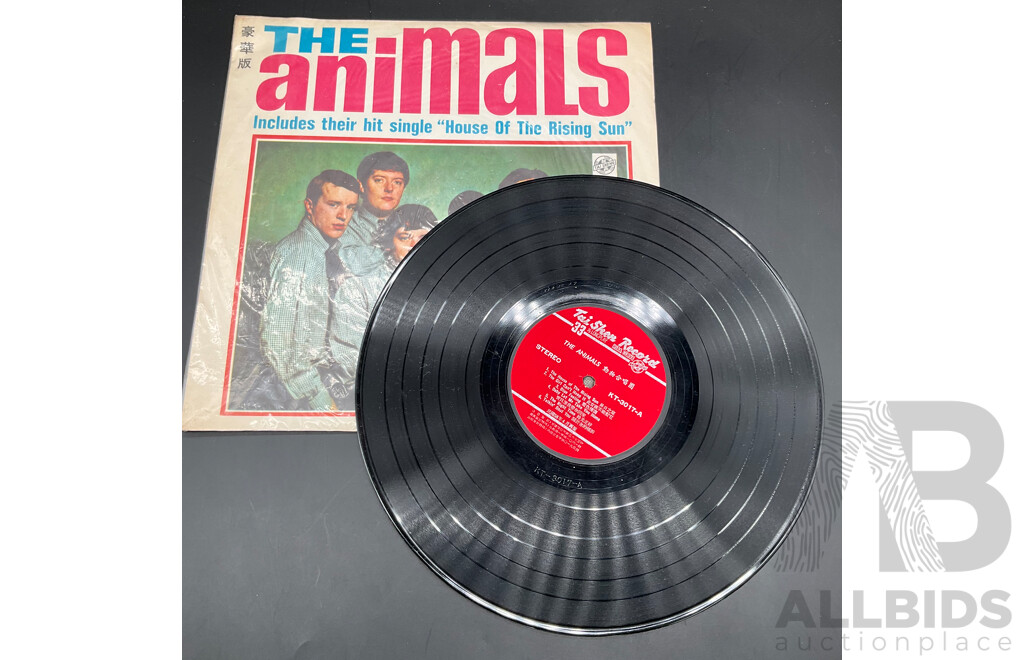 the Beatles “The Beales” Typo, Marty Robbins & Classic Rock Taiwanese Unofficial Pressings – Collection of 10 LPs