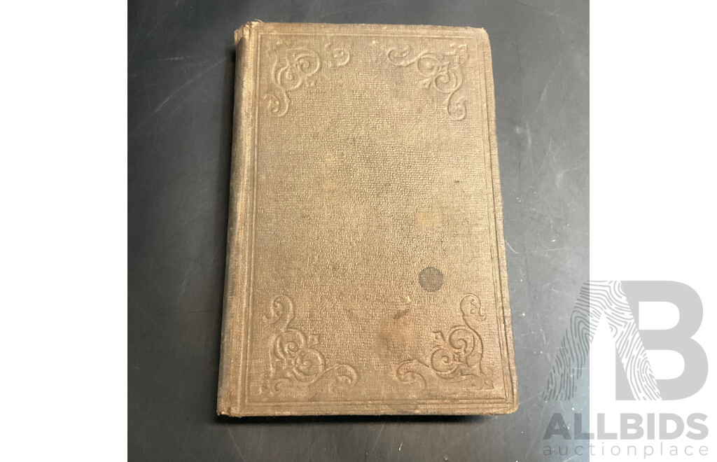 Three Antique 1850s Collection - New Testament Packet Commentary, Outline Lectures Vol. 1, Vol. 2