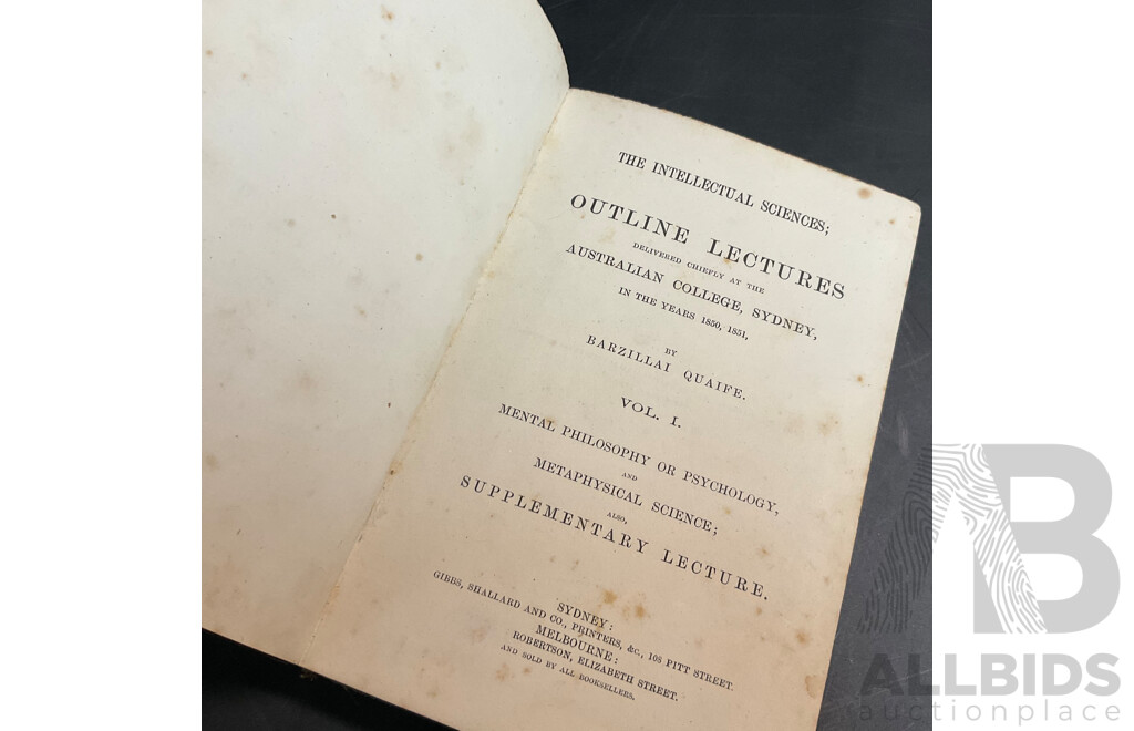 Three Antique 1850s Collection - New Testament Packet Commentary, Outline Lectures Vol. 1, Vol. 2