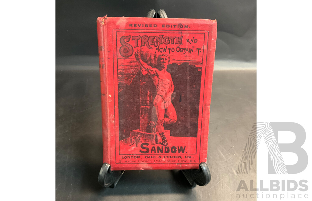 Vintage Strength and How to Obtain It by Eugen Sandow