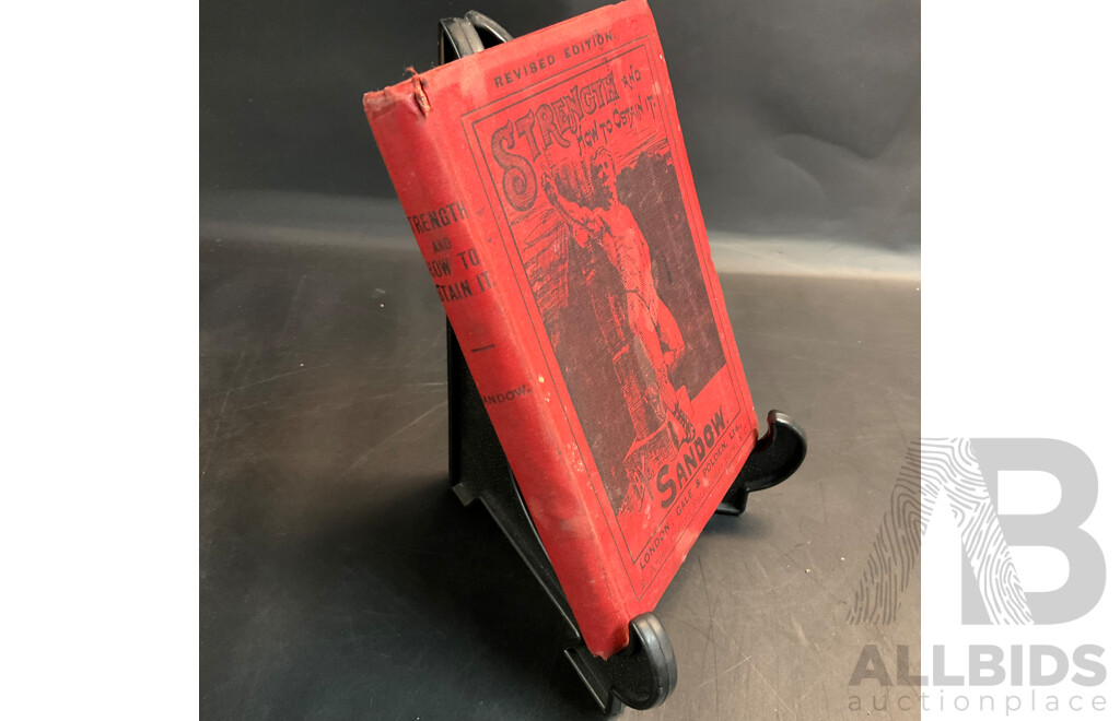 Vintage Strength and How to Obtain It by Eugen Sandow
