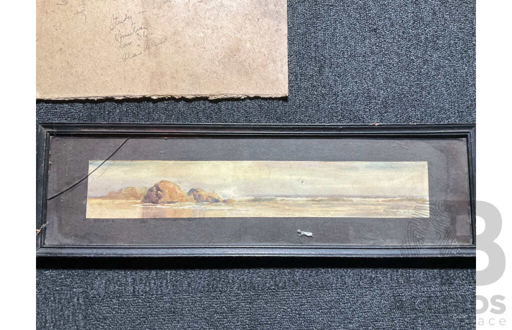 Assorted Framed Paintings - Mixed Media on Board - Lot of 11