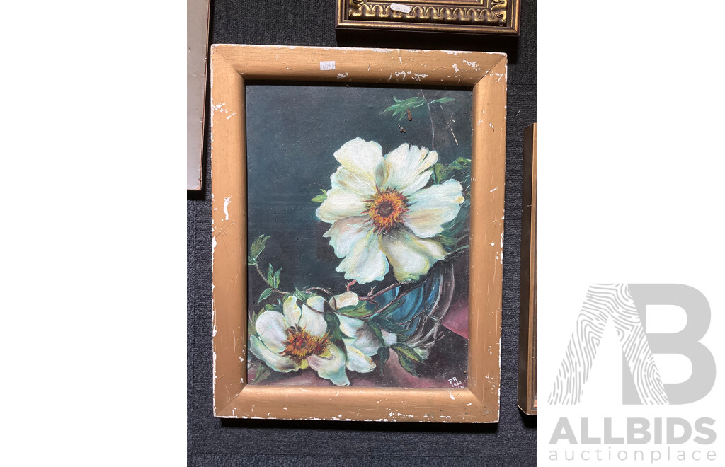 Assorted Framed Paintings - Mixed Media on Board - Lot of 11