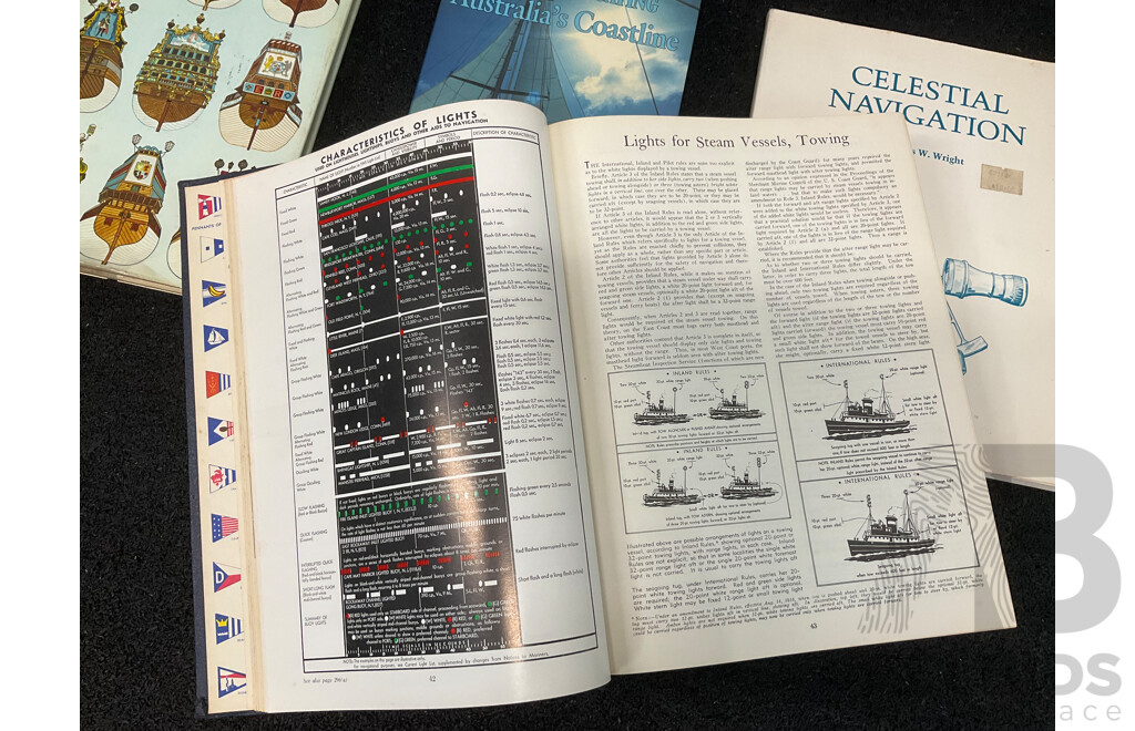 Collection of Vintage Maritime, Aviation and Railway Books