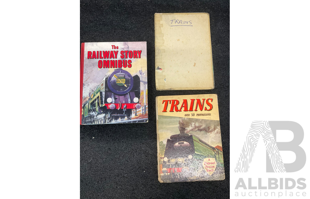 Collection of Vintage Maritime, Aviation and Railway Books