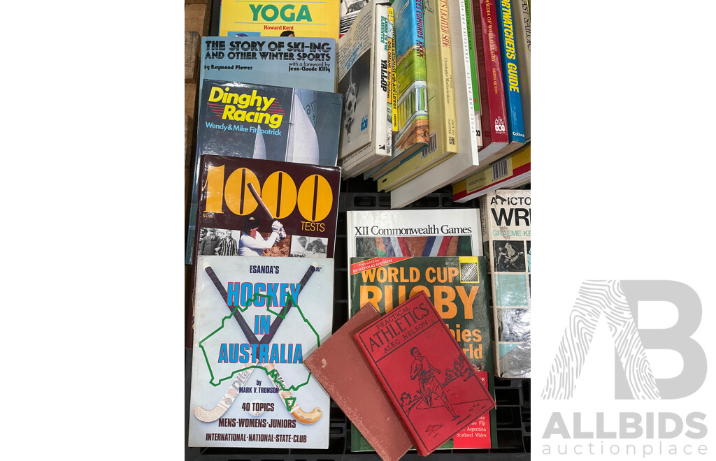 Collection of Vintage Sports Books