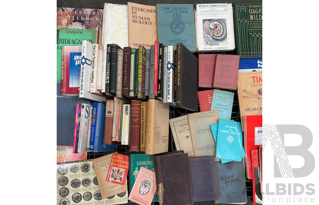 Collection of Vintage Medical, Psychology and Others Books