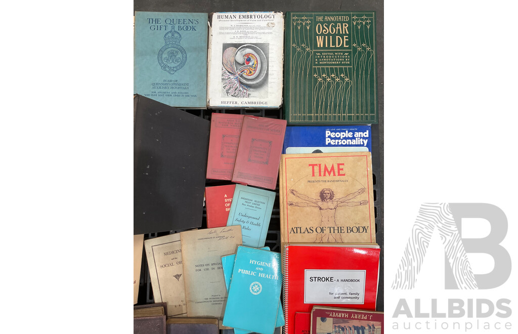 Collection of Vintage Medical, Psychology and Others Books