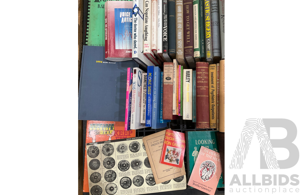 Collection of Vintage Medical, Psychology and Others Books