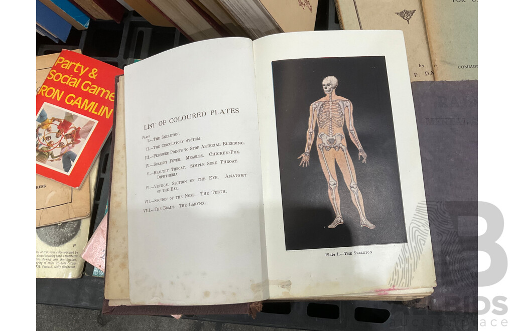 Collection of Vintage Medical, Psychology and Others Books