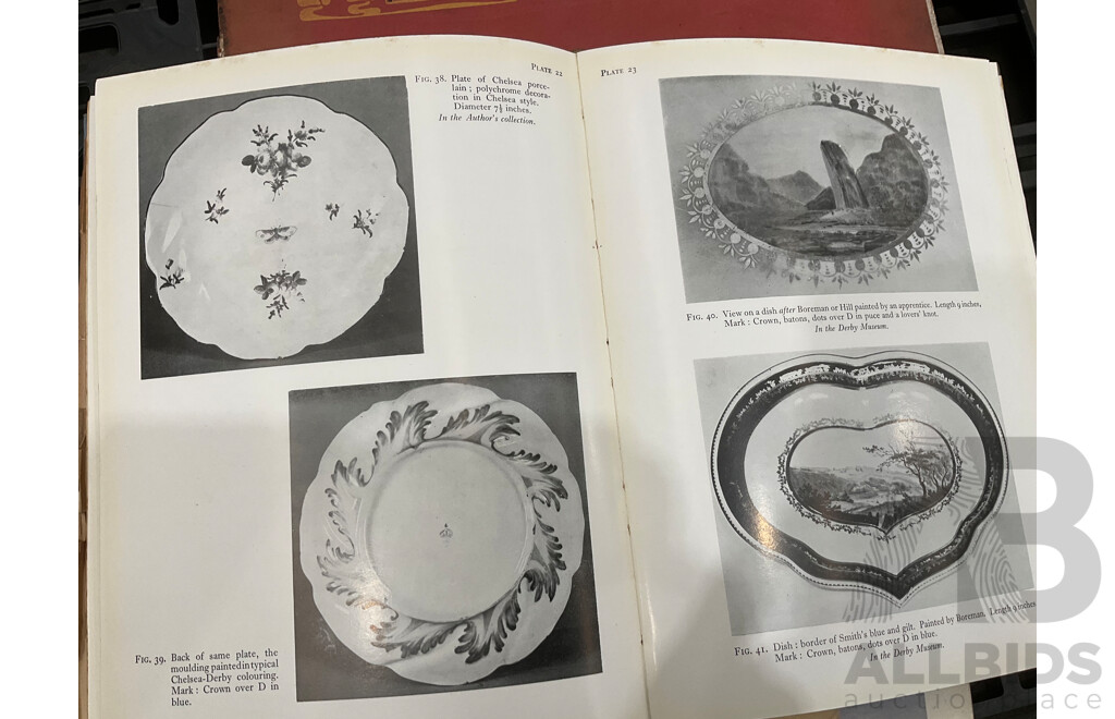 Collection of Vintage Books Focused on Antiques