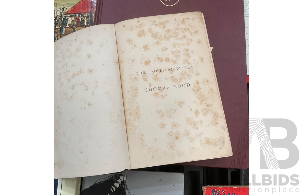 Collection of Vintage Poetry Books