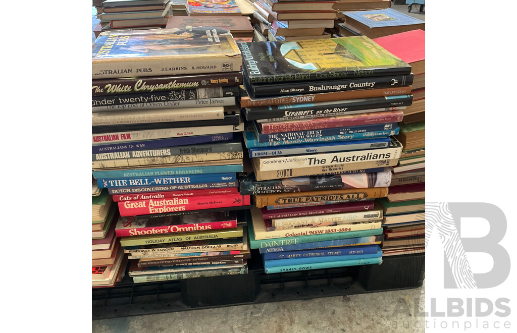 Collection of Vintage Books, Primarily Focused on Australian History, Literature, Culture and Others