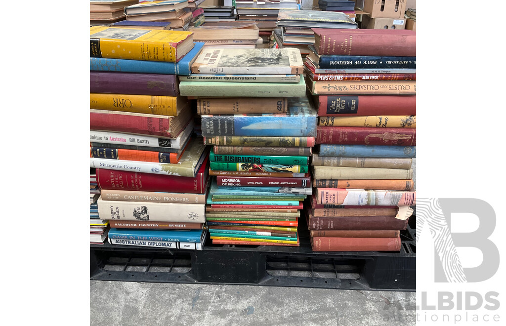 Collection of Vintage Books, Primarily Focused on Australian History, Literature, Culture and Others